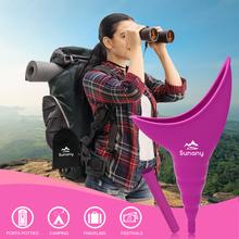 Load image into Gallery viewer, Female Urination Device,Reusable Silicone Female Urinal Foolproof Women Pee Funnel Allows Women to Pee Standing Up,Women&#39;s Urinal with Drawstring Bags is The Perfect Companion for Travel and Outdoor
