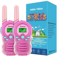 Load image into Gallery viewer, Sunany Walkie Talkies for Kids,Toys for 3-12 Year Old Boys Girls,2 Pack Kids Walkie Talkies Long Range 3 KMs with 22 Channels 2 Way Radio,Birthday Gifts for Children to Outside Adventure
