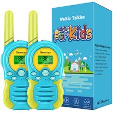 Load image into Gallery viewer, Sunany Walkie Talkies for Kids,Toys for 3-12 Year Old Boys Girls,2 Pack Kids Walkie Talkies Long Range 3 KMs with 22 Channels 2 Way Radio,Birthday Gifts for Children to Outside Adventure
