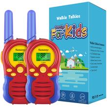 Load image into Gallery viewer, Sunany Walkie Talkies for Kids,Toys for 3-12 Year Old Boys Girls,2 Pack Kids Walkie Talkies Long Range 3 KMs with 22 Channels 2 Way Radio,Birthday Gifts for Children to Outside Adventure
