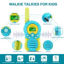 Load image into Gallery viewer, Sunany Walkie Talkies for Kids,Toys for 3-12 Year Old Boys Girls,2 Pack Kids Walkie Talkies Long Range 3 KMs with 22 Channels 2 Way Radio,Birthday Gifts for Children to Outside Adventure