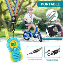 Load image into Gallery viewer, Sunany Walkie Talkies for Kids,Toys for 3-12 Year Old Boys Girls,2 Pack Kids Walkie Talkies Long Range 3 KMs with 22 Channels 2 Way Radio,Birthday Gifts for Children to Outside Adventure
