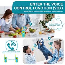 Load image into Gallery viewer, Sunany Walkie Talkies for Kids,Toys for 3-12 Year Old Boys Girls,2 Pack Kids Walkie Talkies Long Range 3 KMs with 22 Channels 2 Way Radio,Birthday Gifts for Children to Outside Adventure