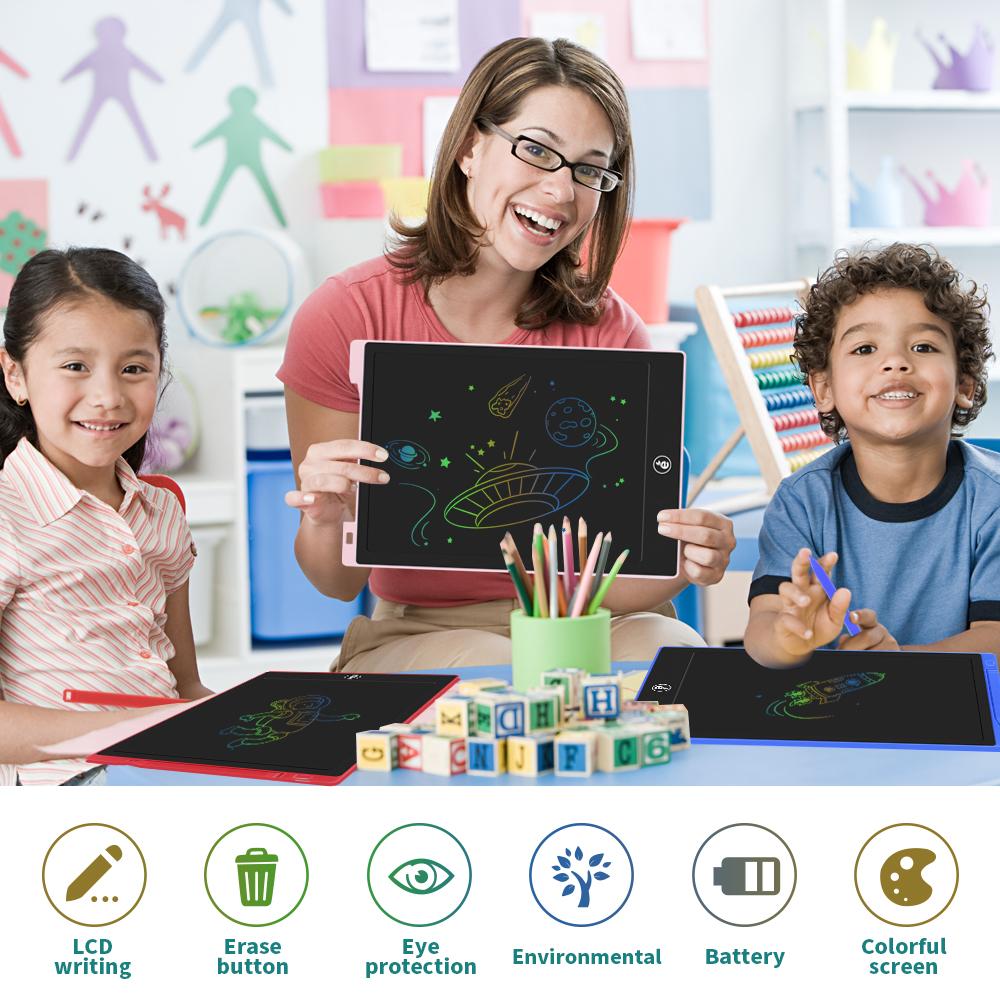 Sunany 11 inch LCD Writing Tablet,Gifts Toys for 3-6 Years Old Boys Girls,Colorful Kids Drawing Pad Doodle Board Drawing Board,Kids' Electronic Learning & Education Writing Toys