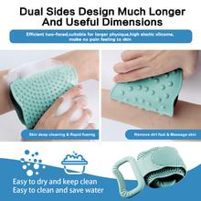 Load image into Gallery viewer, Silicone Back Scrubber for Shower, Lengthen & Soft Back Washer, Bath Body Brush with Handles for Deep Cleaning, Exfoliating and Massaging ( 30-Inch) 148 / 5000 翻译结果