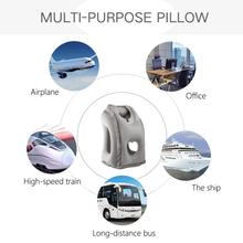 Load image into Gallery viewer, Sunany Inflatable Neck Pillow Used for Airplanes/Cars/Buses/Trains/Office Napping with Free Eye Mask/Earplugs , Small
