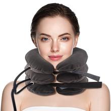 Load image into Gallery viewer, Cervical Neck Traction Device &amp;Inflatable Adjustable Neck Stretcher Provide Neck Support Neck Traction and Neck Pain Relief,Neck Brace and Cervical Traction Device is The Neck Care Equipment
