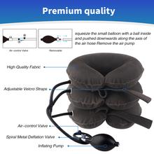 Load image into Gallery viewer, Cervical Neck Traction Device &amp;Inflatable Adjustable Neck Stretcher Provide Neck Support Neck Traction and Neck Pain Relief,Neck Brace and Cervical Traction Device is The Neck Care Equipment
