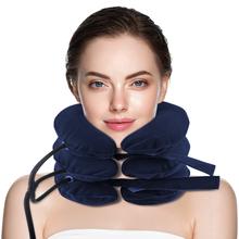 Load image into Gallery viewer, Cervical Neck Traction Device &amp;Inflatable Adjustable Neck Stretcher Provide Neck Support Neck Traction and Neck Pain Relief,Neck Brace and Cervical Traction Device is The Neck Care Equipment
