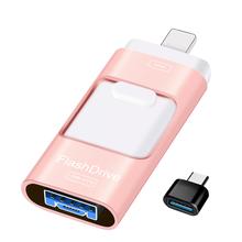 Load image into Gallery viewer, Sunany USB Flash Drive 256GB, Photo Stick Memory External Data Storage Thumb Drive Compatible with iPhone, iPad, Android, PC and More Devices