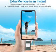 Load image into Gallery viewer, Sunany USB Flash Drive 256GB, Photo Stick Memory External Data Storage Thumb Drive Compatible with iPhone, iPad, Android, PC and More Devices
