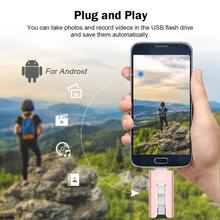 Load image into Gallery viewer, USB Flash Drive 128 GB for iPhone High Speed Memory Photo Stick 4 in 1 Thumb Drive Jump Drive Compatible with iPhone, iPad, MacBook, Android, Samsung, PC and More Devices