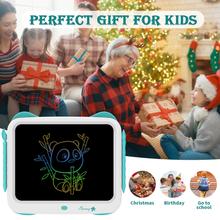Load image into Gallery viewer, 12" Colorful Toddler Scribbler Board Erasable LCD Writing Tablet Kids Drawing Pad Doodle Board Light Drawing Board Educational and Learning Toys Gifts for 3 4 5 6 7 8 Year Old Girls Boys